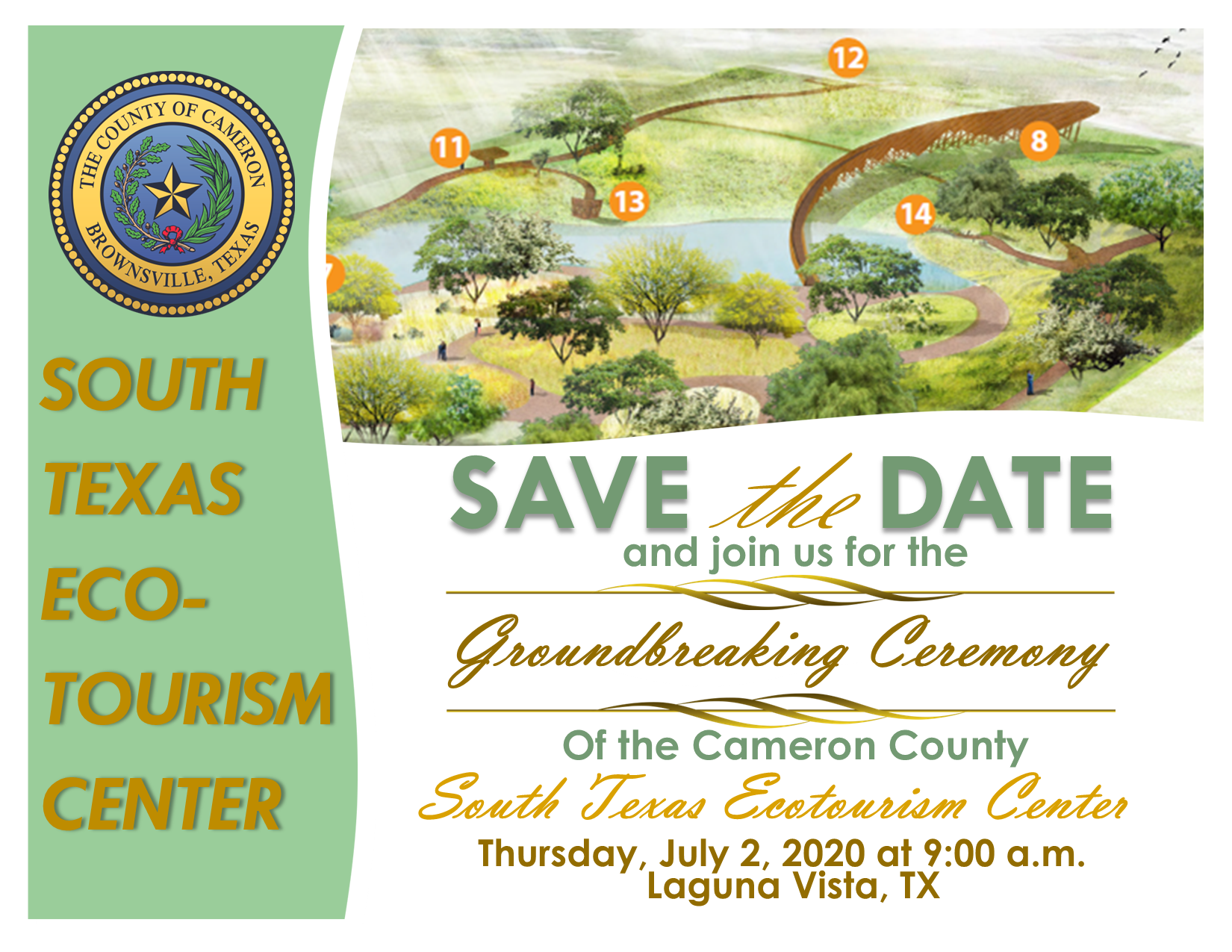 Save The Date South Texas Eco Tourism Center 002