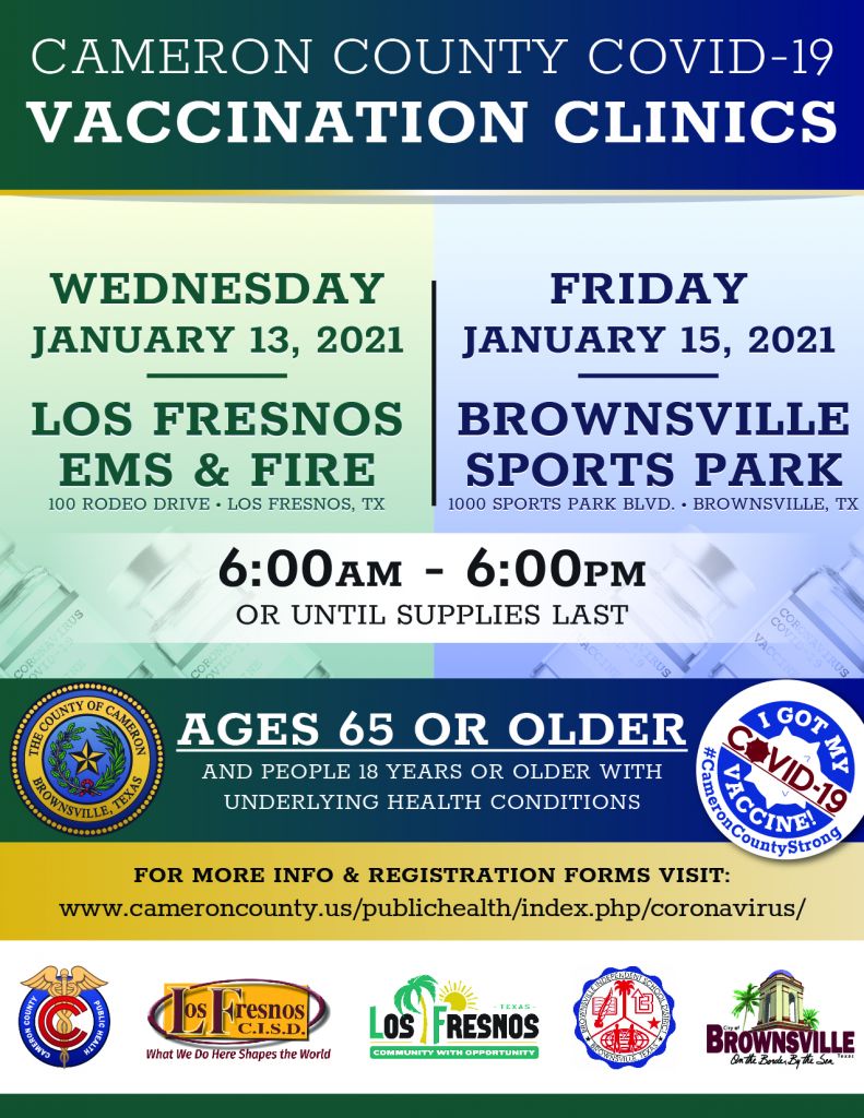 Cameron County Covid-19 Vaccination Clinic