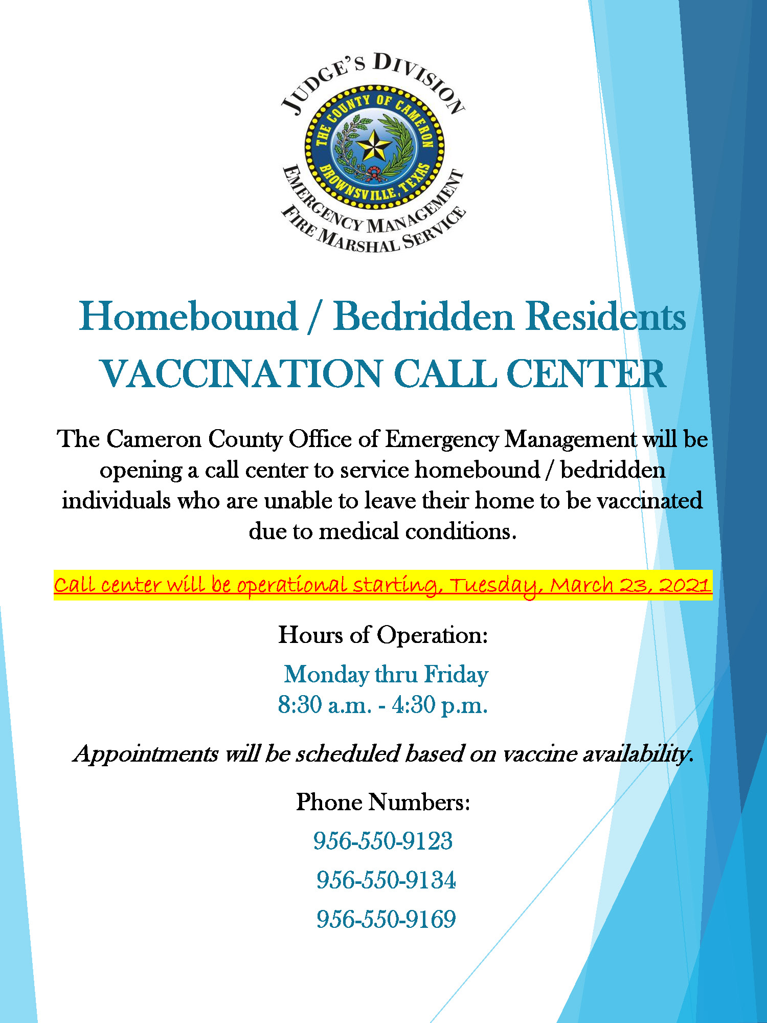 Homebound Vaccination Flyer FINAL Spanish English Page 1