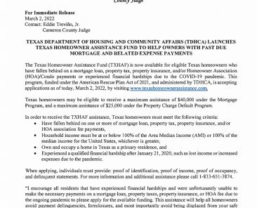 3.2.22 Texas Homeowner Assistance Fund g