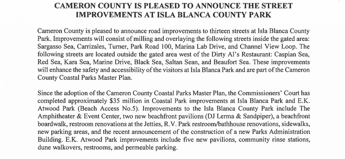 4.20.22 Street Improvements at Isla Blanca Park_Page_1