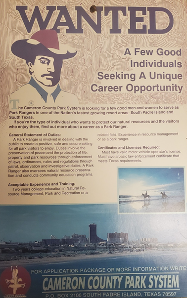 Park Rangers Wanted