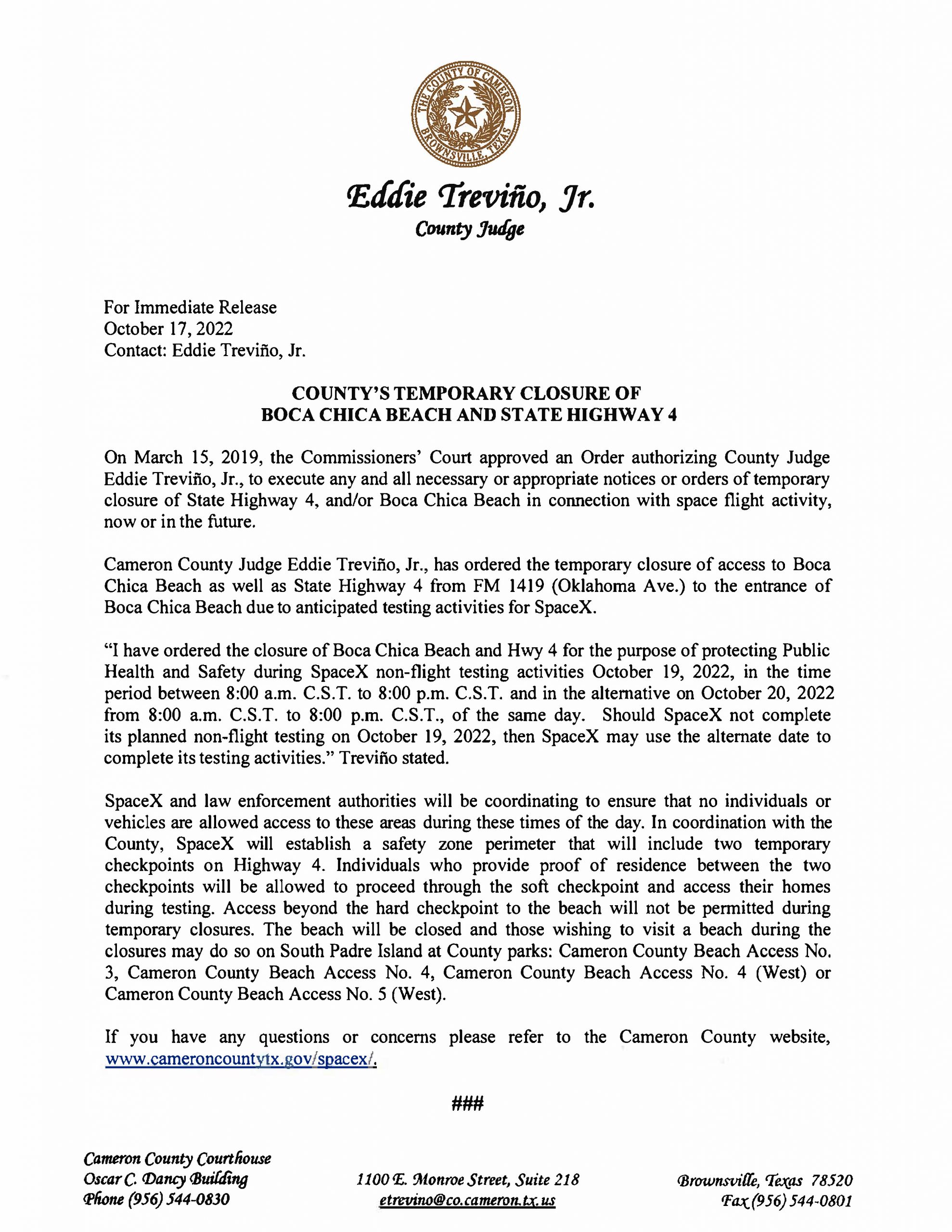 Press Release In English And Spanish.10.19.22 Page 1 Scaled