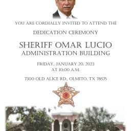 Invite Sheriff Omar Lucio Administration Building 256x256