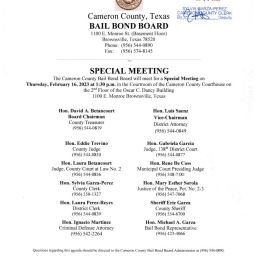 2 16 2023 Agenda Special Meeting Page 1 256x256