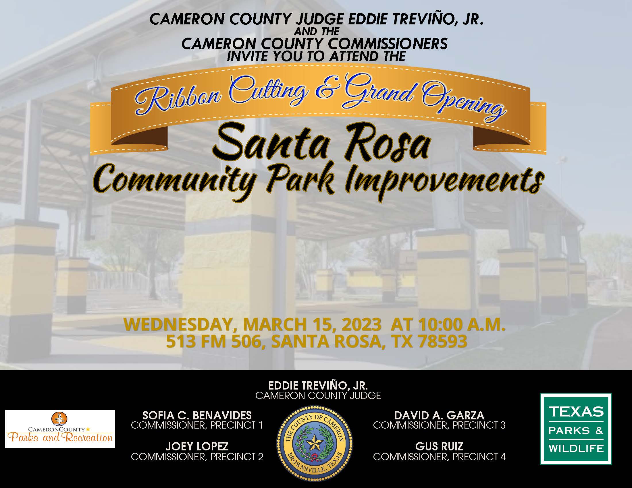 Santa Rosa Community Park Improvements Grand Opening