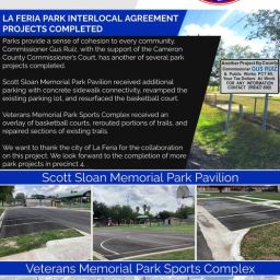 La Feria Park Interlocal Agreement Projects Completed 256x256