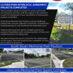 La Feria Park Interlocal Agreement Projects Completed