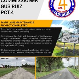 Tamm Lane Road Maintenance Project Completed 256x256