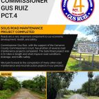 pct4_Solis Road Maintenance Project Completed