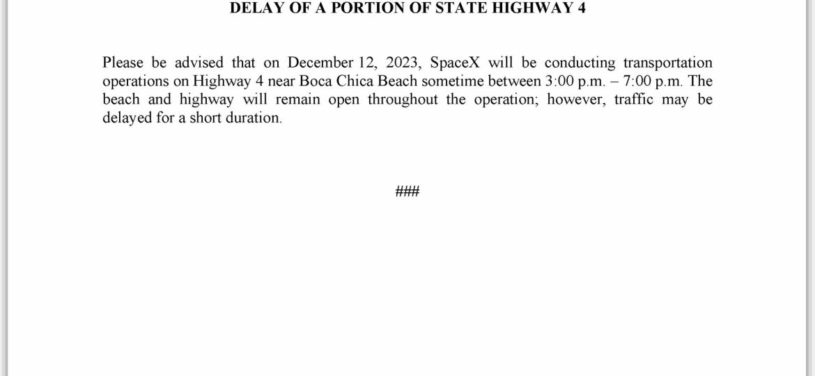 Road Delay Press Release.12.12.2023 (002)