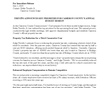 Press Release - County Judge's Budget Session Priorities July 1 2025_Page_1