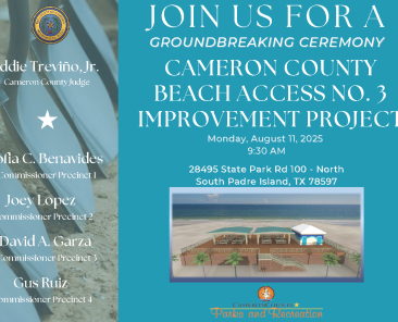 Beach Access 3 Groundbreaking Invitation