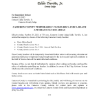 Press Release _Temporary Closure of County Beach Access Areas_Draft_10-29-25